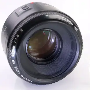 Canon EF 50mm F1.8 II 不完美鏡頭 定焦鏡頭 大光圈 DC馬達 輕巧便攜 二手鏡頭