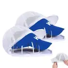 2PCS Hat Washer Baseball Cap Cleaner Machine Washing Cage Holder Frame Net