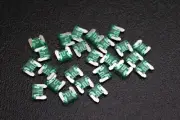 100 PACK ATM LOW PROFILE 30 AMP FUSE FUSES BLADE CIRCUIT 2 LEG MICRO ATMLP30