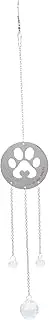 Pet Memorial Ornament Paw Suncatcher Window Hanging for Pet Loss Dog Remembrance Present