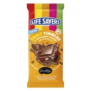Darrell Lea Life Savers Fruit Tingles Block 160g x 17