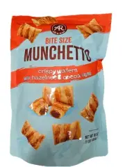 Alli & Rose Bite Size Munchetto Crispy Wafer Hazelnut & Cocoa Filling 16 Ounce
