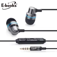 在飛比找屈臣氏網路商店優惠-E-BOOKS E-books S40 電競音控鋁製耳道耳機