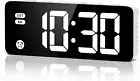 Digital Alarm Clock, Alarm Clocks Bedrooms, 5.8" LED Digital Clock Heavy Sleeper