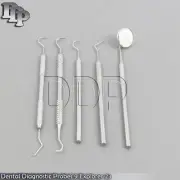 Dental Diagnostic Probes 9 Explorer 23 Hook Tip Periodontal Dentist Tooth Pick