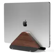 Wood Vertical Laptop Stand, Desktop Space Saving, Suitable for MacBook, MacBo...