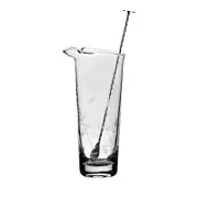 William Yeoward Crystal Daisy B Tall Cocktail Mixer and Spoon