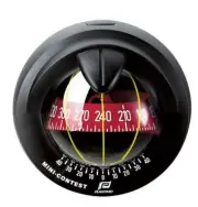 NAUTOS MINI CONTEST COMPASS - 65742 - Plastimo - Black Bezel - Red Card