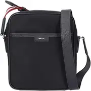 [Bally] Barry Shoulder Bag CODE CROSSNS M 6308537 MAC03Q NY223 U901P BLACK+PALLADIO, Black, Free Size