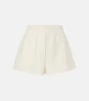 [Prada] Prada Cotton fleece shorts AU 12 white