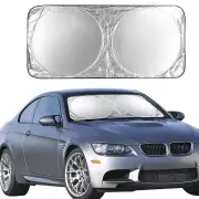 RedrRover Car Sunshade Front Windshield Window Ice Sun Shade Sun Visor Protection Folding UV Protection Curtain For Car