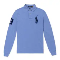 在飛比找Yahoo奇摩購物中心優惠-Polo Ralph Lauren RL 熱銷刺繡大馬長袖P