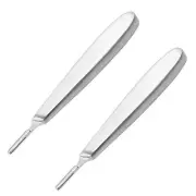 2 Pcs Scalpel Handle #8 Surgical Dermal Podiatry Instrument