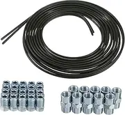 ULTECHNOVO 2 Pcs Non-magnetic Brake Tube Car Brake Tube Tubing Coil Fitting Vehicle Brake Coil Car Brake Line Car Fuelcable Flexible Brake Tube Brake Tube Replacement Auto Gas Wire Car Cord