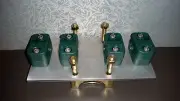 4" x 8" Dipole-Driven Element Al. Ant. Plate - 7/8" Driver Element to 2" Boom