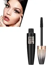 My Amazing Lashes Mascara,4d Volume and Length Silk Fiber Mascara,Long-Lasting No Smudge Mascara,Build Voluminous Eyelashes Mascara,Smudge Proof and Lengthen Eyelashes (Black, 1PC)