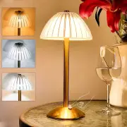 Portable cordless desk lamp 3 speed touch and stepless dimming Night Light