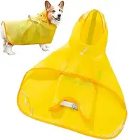 Dog Reclination, Dog Rain Diaper - Puppy Rain Jacket Poncho | Lightweight Waterproof Pet Supplies for Small and Medium Dogs