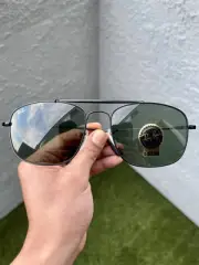 NWT Ray Ban The Colonel Black RB3560 3560 Black 002 58/17 Original Case Included