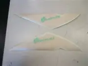 CHAPARRAL 147713-04 WINDSHIELD DECAL SET OF (2) YELLOW 22 5/8" X 5 7/8" BOAT