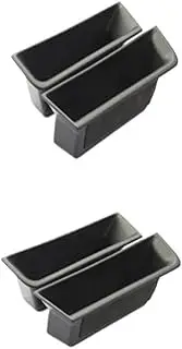 ATATHXHQay ABS Car Accessories Interior Door Handle Storage Box Glove Armrest Box Tray Organizer Compatible for Benz GLK 200 260 300(4Pcs Front and Rear)