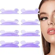 Eyelash Perming Curler, 4 Pairs Silicone Bear Style Lash Curler Pad, Reusable Eyelash Perming Pads, 4 Sizes Lash Curler Pads For Lash Lifting Of Different Length Eyelashes