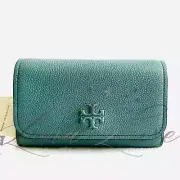 TORY BURCH Thea Flat Wallet Crossbody/Shoulder Bag in Artic NWT