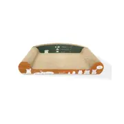 Sofa Cat Scratcher (Brown) - 25x50x14cm