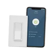 D215S-2RW Decora Smart Wi-Fi (2nd Gen), Works with Hey Google, Alexa, Switch