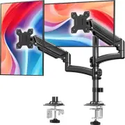 Dual Monitor Stand for Desk, Taller Monitor Arms for 2 Screens up to 32 inch, Er