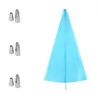 Nozzle Silicone Pastry Piping Baking Tools 14pcs Decor Icing Cream