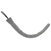 16” Gray Plush Animal Tail - Halloween Grey Elephant Donkey Cat Mouse Costume