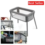 Greenguard Certified Lightweight Baby Bassinet with Carry Bag - LullaGo Anywhere