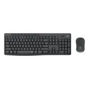 Logitech MK295 Silent Wireless Keyboard & Mouse Combo - Black