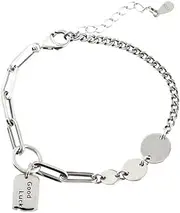 [Generic] Lucky Square Female Round Chain