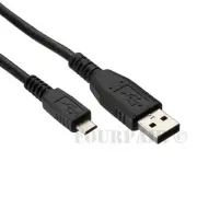 3FT USB 2.0 A Male to Micro B Male 5-pin Data Sync Charger Charging Cable Cord