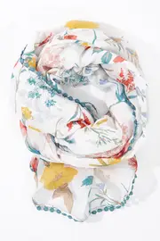 Floral Forrest Scarf--GRE-FORREST