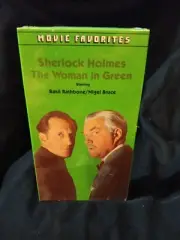 Sherlock Holmes The Woman in Green VHS New Sealed Classic Movie Basil Rathbone