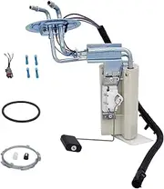Fuel Pump Module Assembly for 1992 1993 1994 1995 1996 1997 1998 Ford F-150 F-250 F Super Duty L6 4.9L V8 5.0L 5.8L 7.5L 19 Gallons Driver Side Mount 2 Tube Ports SP2006H