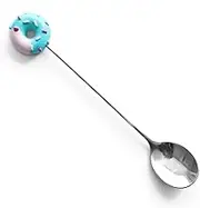 Tablespoons Stainless Steel Coffee Spoon Stirring Spoon ice Cream Dessert Spoon Stainless Steel Tablespoon Espresso Spoons Serving Spoon (Color : C, Size : 2PACK)