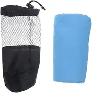 GANAZONO 1Set Portable Microfiber Towel Quick Drying Gym Towels for Travel Sports Camping Includes Towel with Breathable Mesh Bag