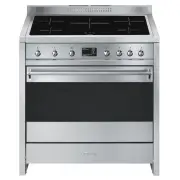 Smeg 90cm Classic Opera Pyrolitic Induction Cooker A1PYID-9