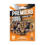 Wests Tigers NRL Premiers 2005 Premiership Replica Trophy Keyring