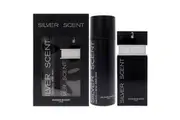 Silver Scent by Jacques Bogart for Men - 2 Pc Gift Set 3.33oz EDT Spray, 6.66oz Body Spray