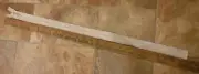 USA Made YKK 25 1/2" Vintage OPEN END Separating Bag WHITE Zipper Military