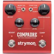 Strymon Compadre Dual Voice Compressor & Boost Effect Pedal - New