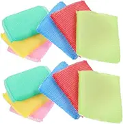 Cabilock Kitchen Scrubbers Set Dishwashing Sponges Scouring Pad 24 Pack Non Scratch Sponge Pads for Dishes Safe Cleaning