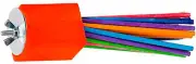 Super Bird Creations - SB301 Chewable Paper Party Bird Toy with Colorful Lollipo