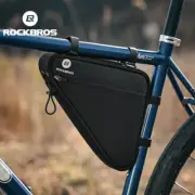 ROCKBROS Bike 1.5L Capacity Triangle Frame Bags Cycling Front Tube Storage Bags