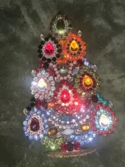 Custom Made Jeweled Christmas Tree